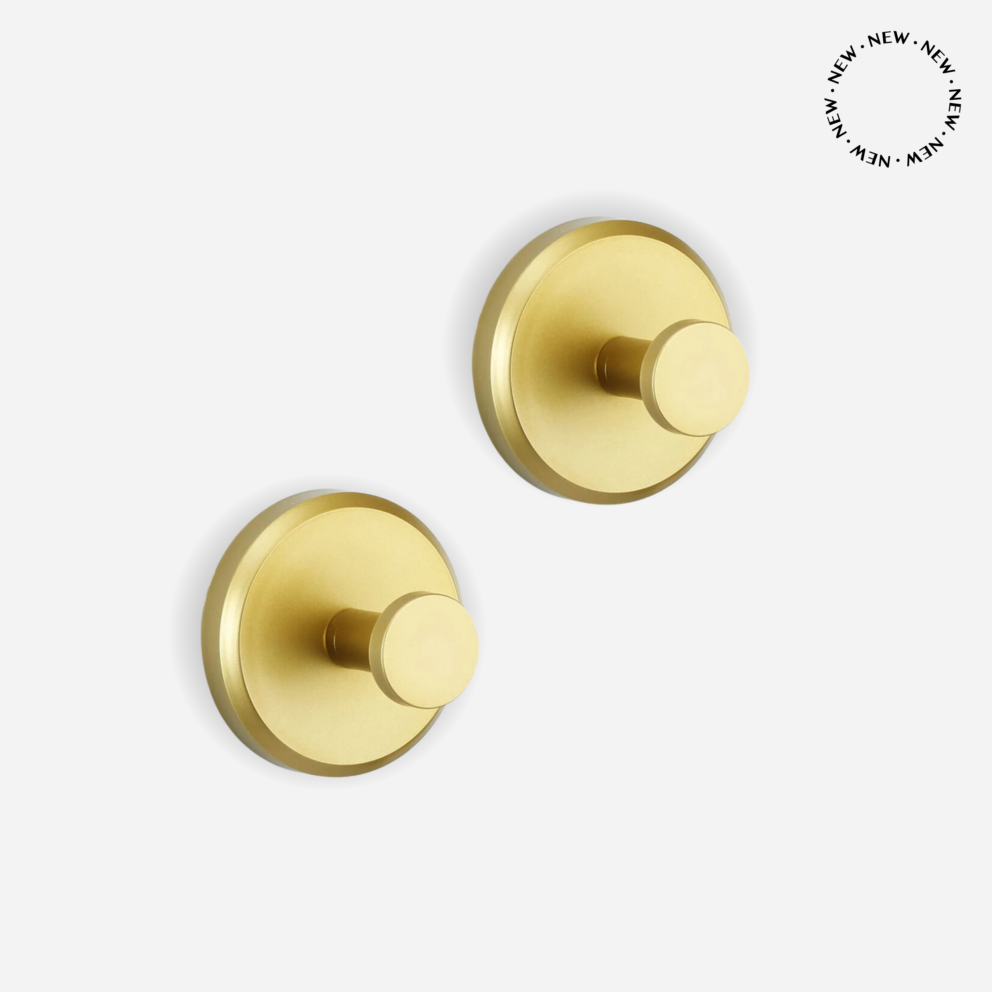 SUCTION HOOKS GOLD