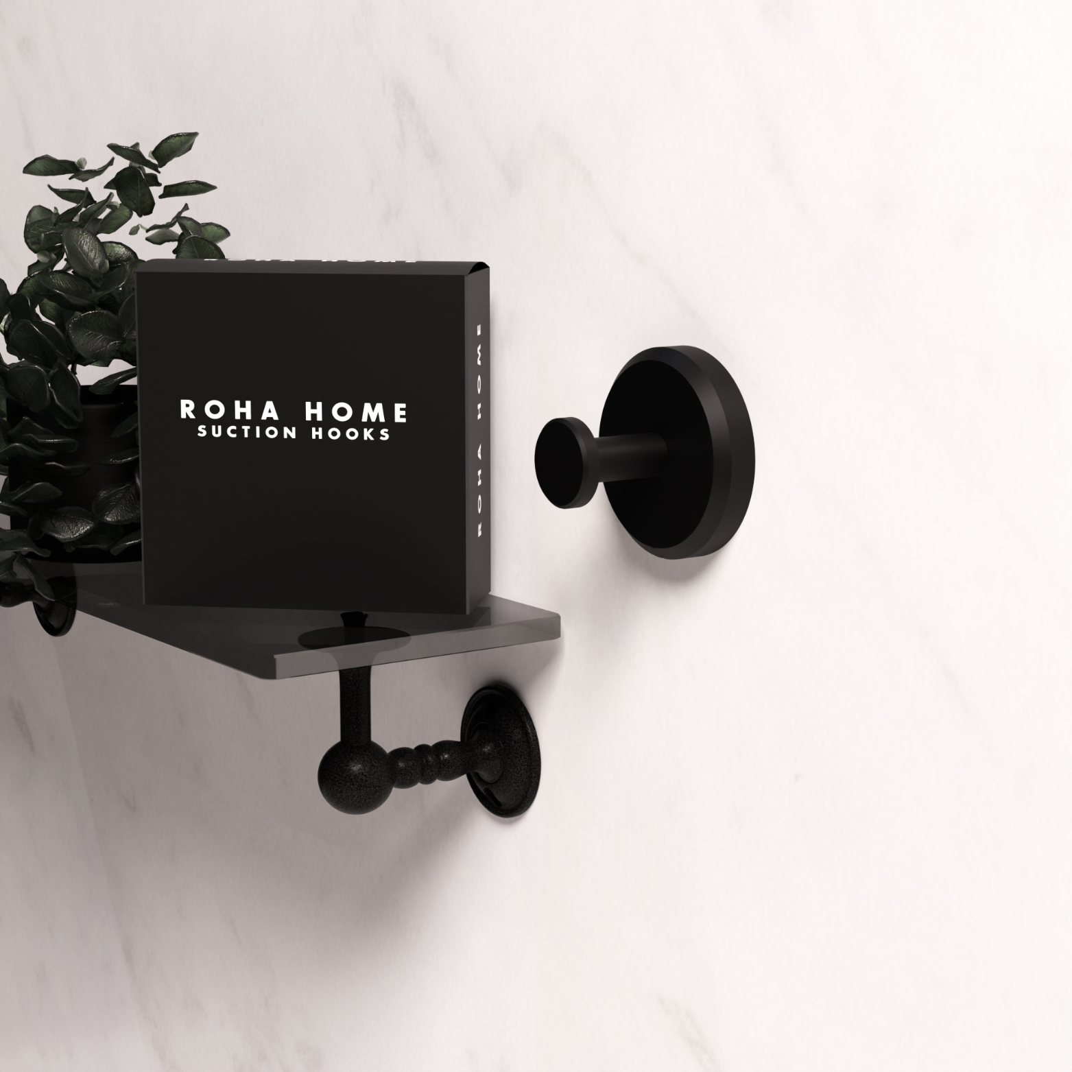 ROHA SUCTION HOOKS 4-PACK