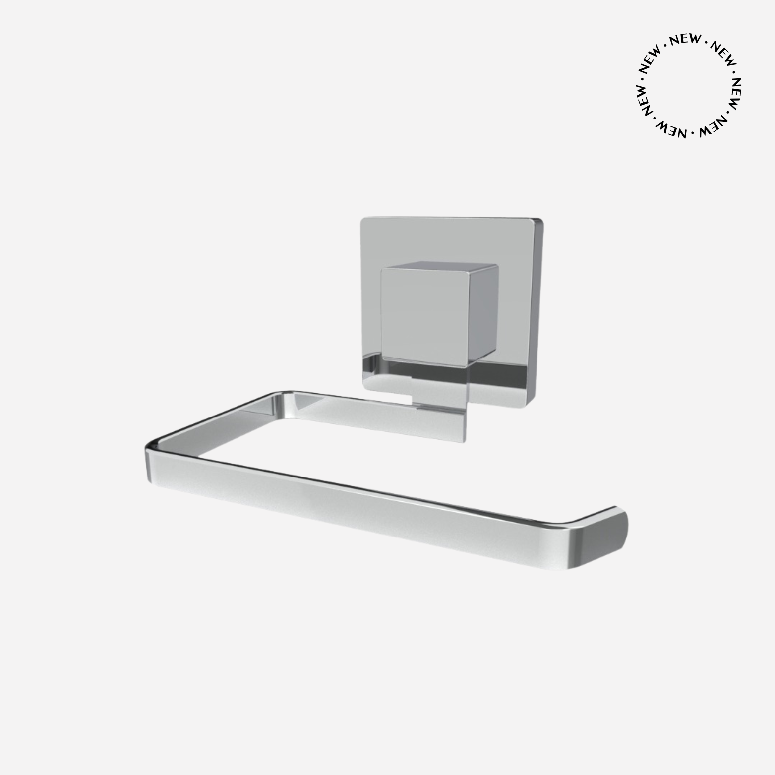 SUCTION TOILET PAPER HOLDER