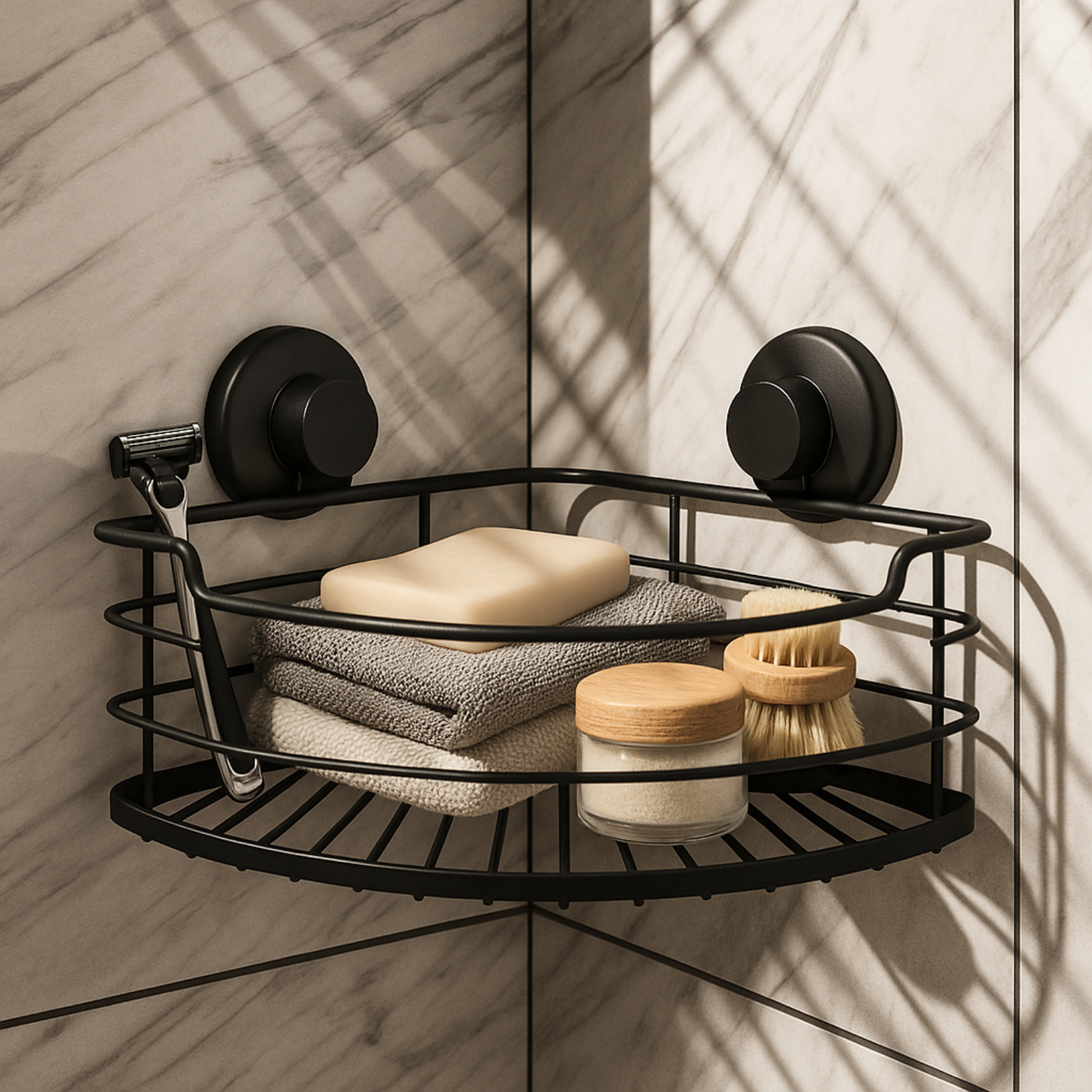 ROHA SUCTION SHOWER CADDY CLASSIC