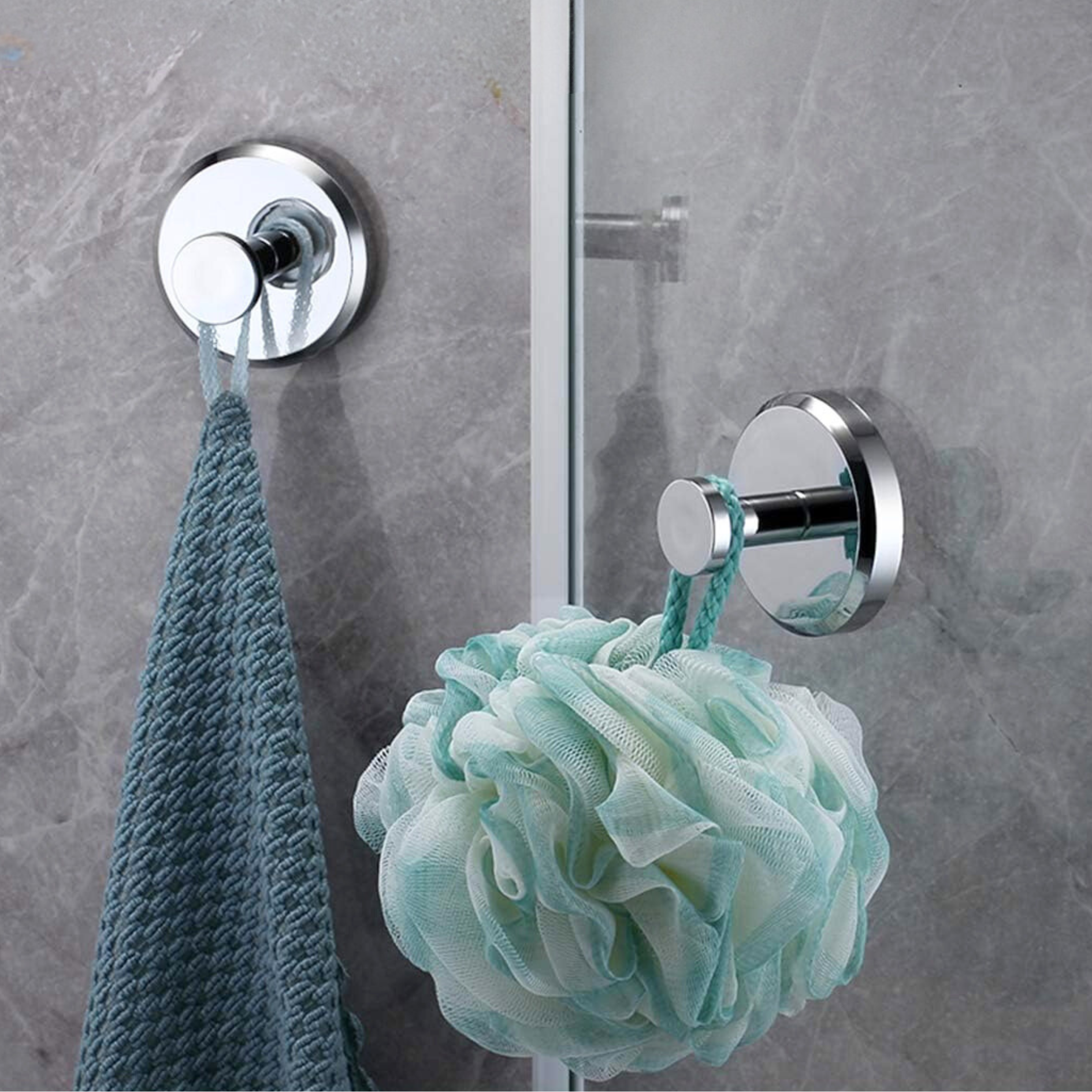 SUCTION HOOKS CHROME