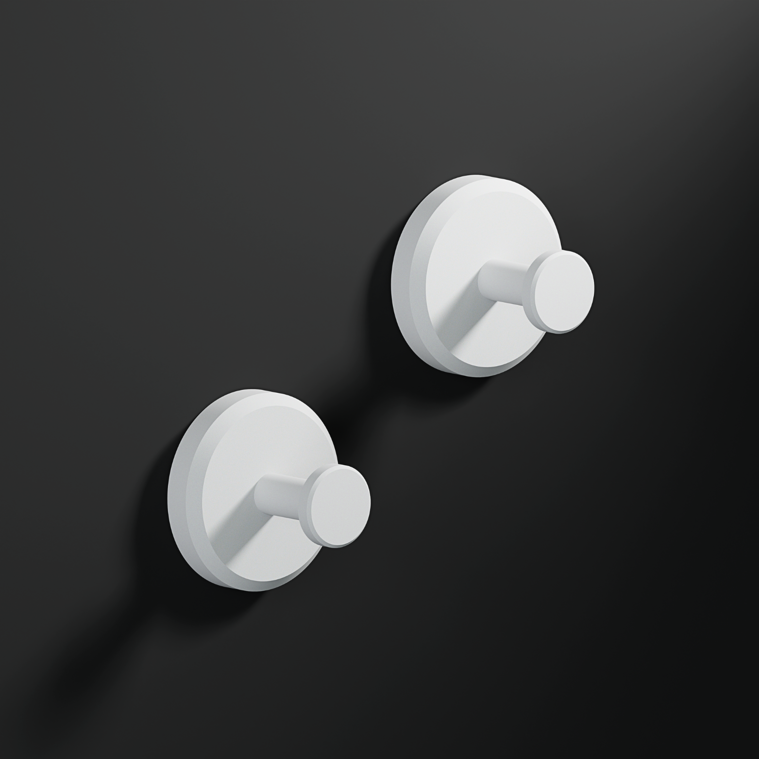 SUCTION HOOKS WHITE
