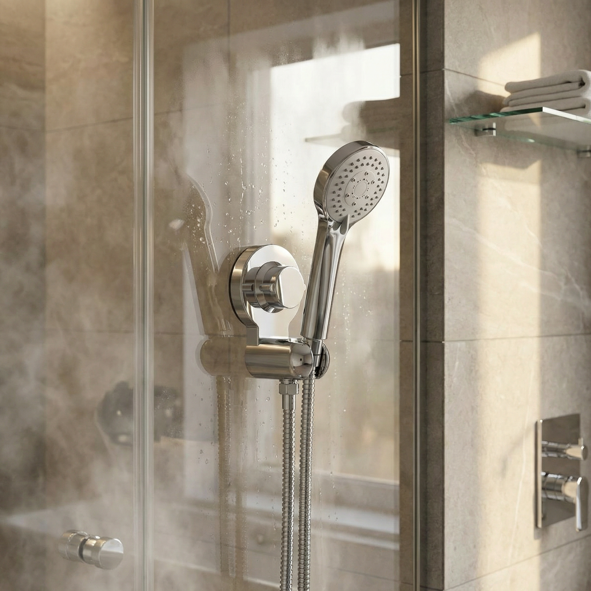 ROHA SUCTION SHOWER-HEAD HOLDER